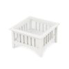 Dollhouse Coffee Table Miniature Furniture 1:12 Scale Wooden Tea Table Square Shape Side Tables Acrylic Tabletop Props Miniature