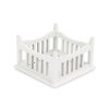 Dollhouse Coffee Table Miniature Furniture 1:12 Scale Wooden Tea Table Square Shape Side Tables Acrylic Tabletop Props Miniature