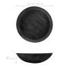 Hand Carved Wooden Decorative Bowl for Home Entryway Decor, Wood Centerpiece Bowl for Coffee Table Decor, Wood Dough Bowl for