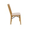 Stakmore Arts and Craft Wooden Folding Chairs with Padded Seats, Set of 2 - No Assembly Foldable Dining Chairs, Steel Folding