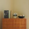 Hand Carved Wooden Decorative Bowl for Home Entryway Decor, Wood Centerpiece Bowl for Coffee Table Decor, Wood Dough Bowl for