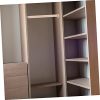 1Set Wooden Wardrobe Rod Hanging Bar for Bedroom Closet Beech Clothes Hanger with Flange Strong Load Capacity for Long Winter