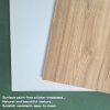 Fddevelop Wood White Wardrobe Closet with 2 Doors，Bedroom Freestanding Armoire Storage Cabinet with Shelves，Wooden Wardrobe