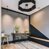 Wooden Bar Table, Narrow Rectangular Pub Counter Table with High Top for Bistro Window Areas Dinning Table Coffee Shop Small