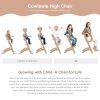 New Upgrade 3-in-1 Convertible Wooden High Chair for Babies & Toddlers 10 Levels Adjustable 3-Tier Remove & 2 Adjustable Wood