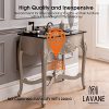 30 inch / 75cm Wooden Furniture Legs, Set of 4 European Style Solid Wood Carving Unfinished Furniture Replacement Feet