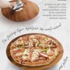 13" Acacia Lazy Susan Organizer for Table - Wooden Lazy Susan Turntable - Wood Kitchen Turntable Storage Food for Cheese Boards,