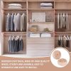 Wood Closet Pole Socket, Closet Pole Socket, Wooden Closet Rod Holders for Closet Poles for Hanging Clothes, Wooden Closet Rod